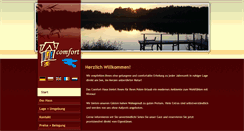 Desktop Screenshot of comfort-ferienhaus-polen.de